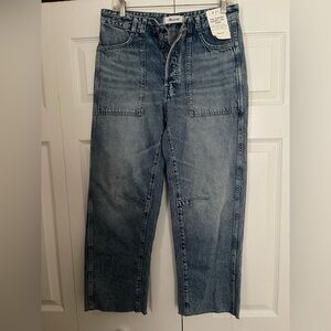 Madewell Light Blue Straight Jeans